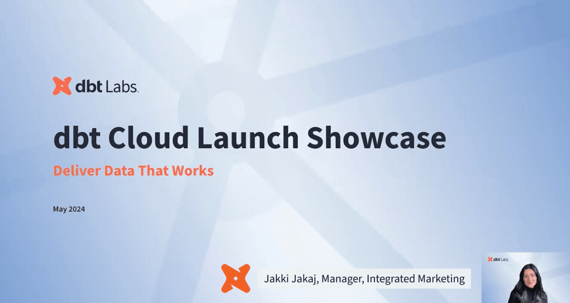 dbt Cloud Launch Showcase
